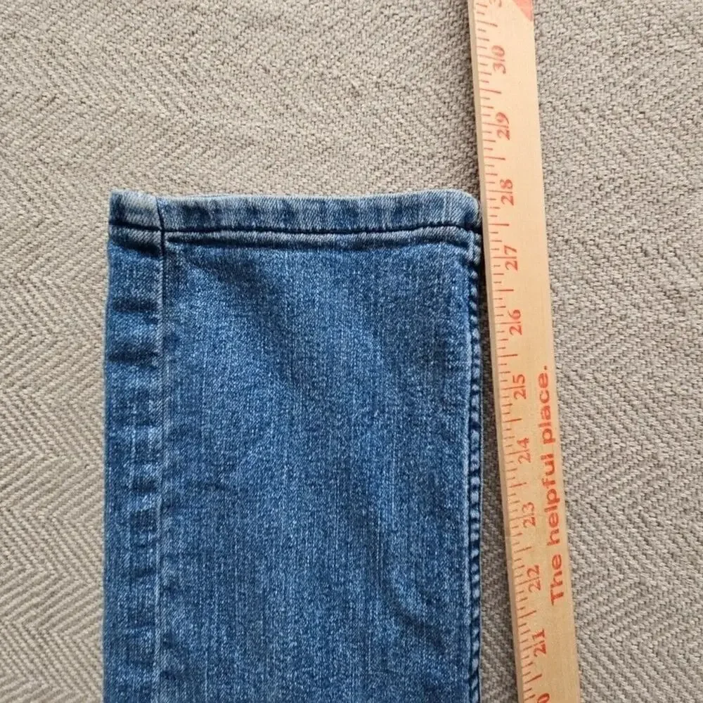 Arizona Jeans Misses‎ Size 14R (W28 x L28) Blue Moto Slim Fit Tapered Leg